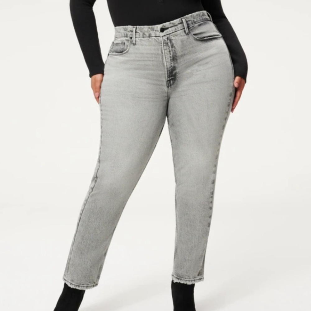 GOOD AMERICAN good GIRLFRIEND high JEANS nwt size 16
